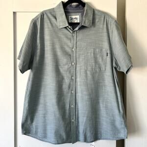 Hurley short sleeve button down classic shirt